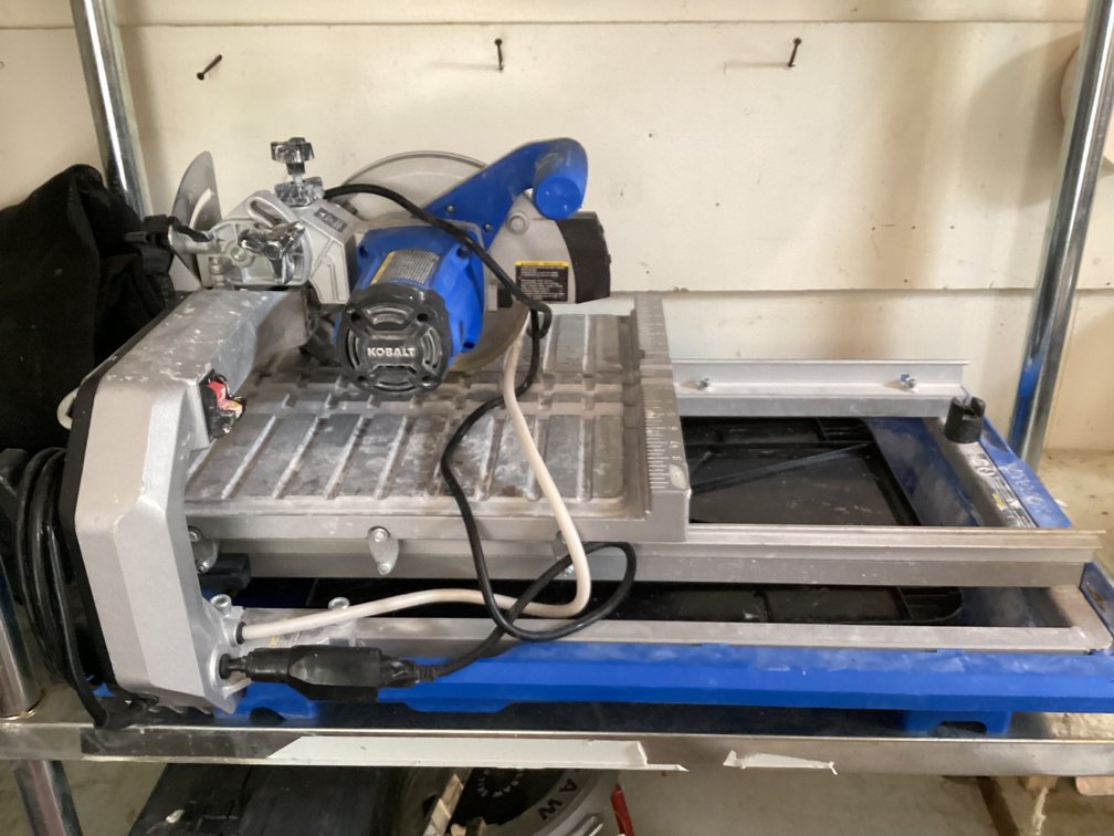 Image for Kobalt Wet Tile Saw