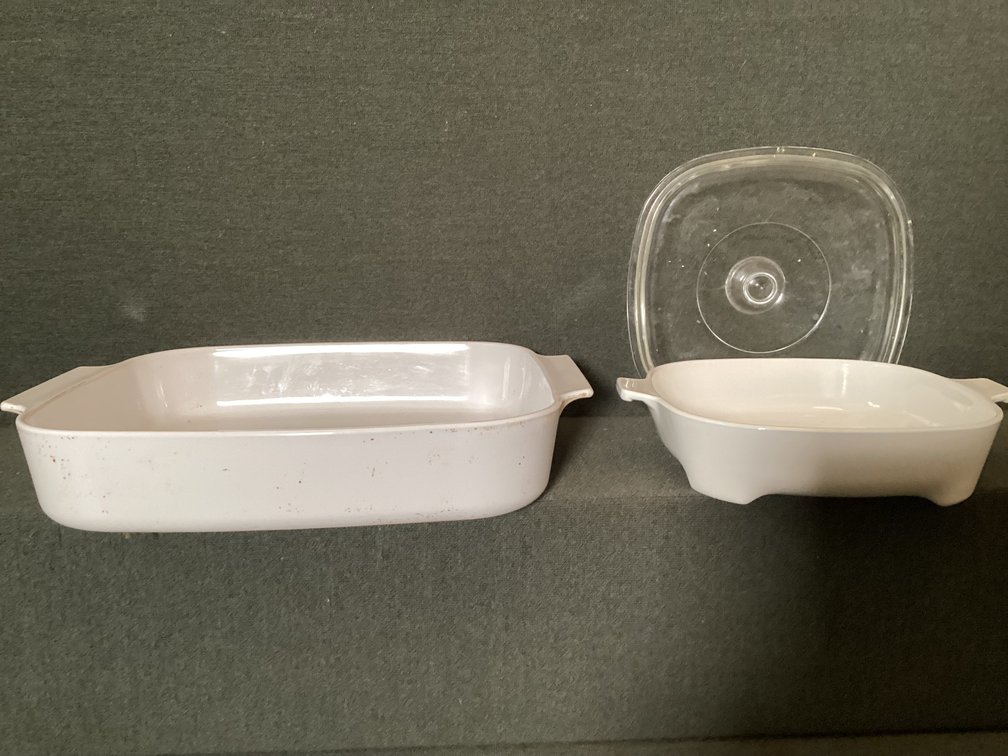 Image for Corning Baking dishes 12” x 11”& 8” x 8” “