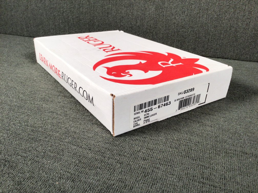 Image for Ruger Model EC9s 9mm semi-automatic handgun in box
