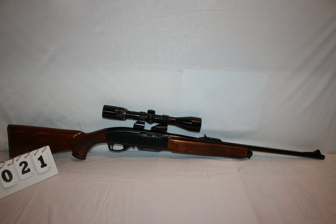 Image for Remington Woodmater Model 742 - 30-06 Springfield Automatic - Bushnel 3X9X38 Sportview Scope with Peep Sights - Walnut Stock #366224