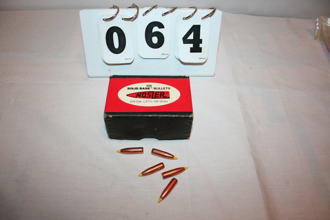 Image for Nosler - 270 Cal - 130 GR - Balistic Tip .277 Dia - 1 Box