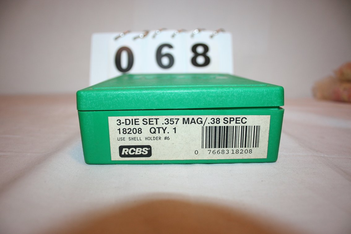 Image for RCBS DIES - 3 DIE Set - 357 Mag / 38 Special Cal