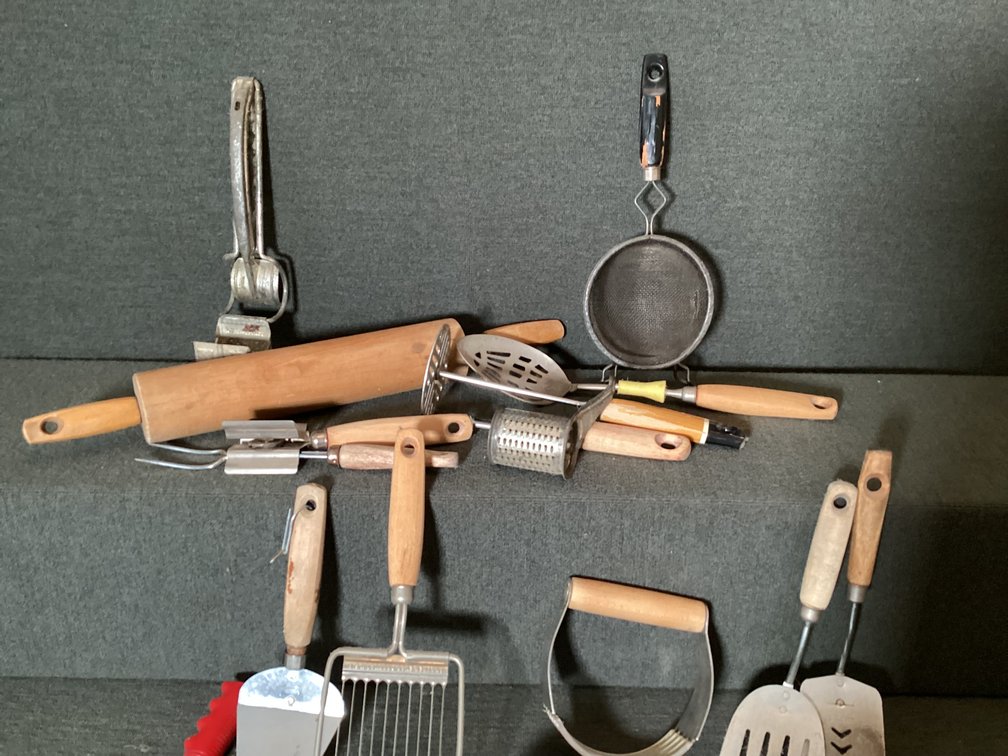 Image for Wooden Handle Kitchen Items