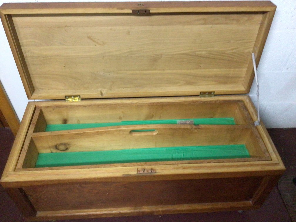 Image for Oak chest