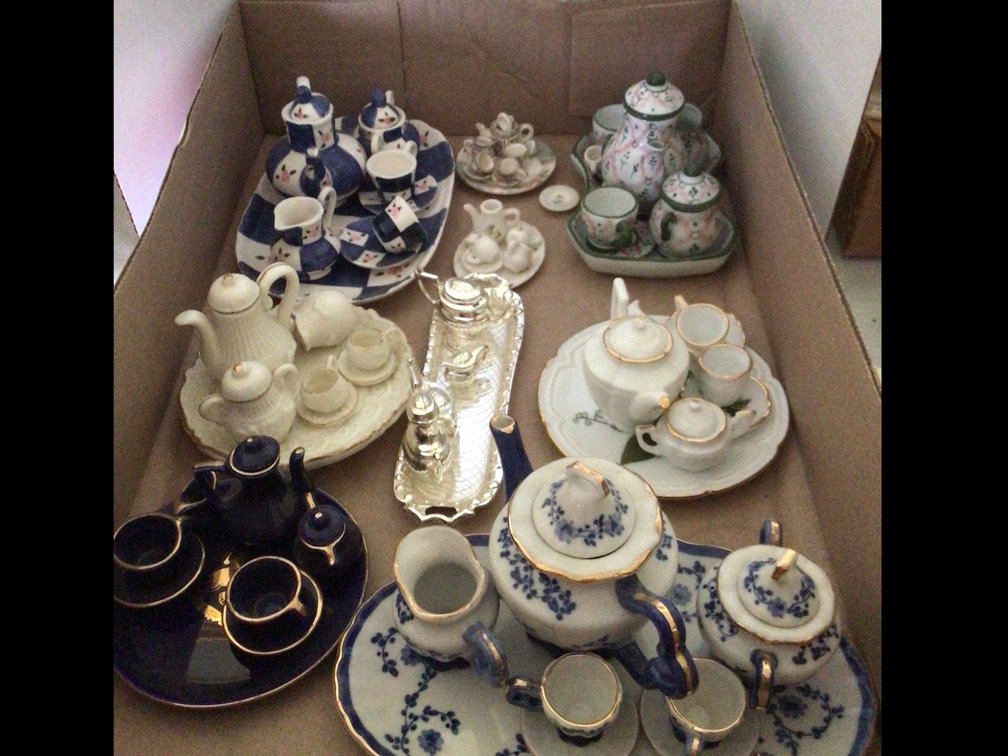 Image for Miniature tea sets