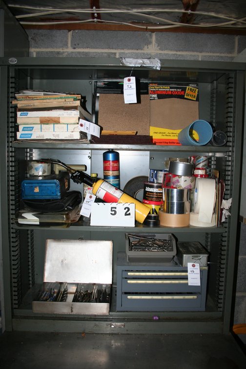 Image for Metal 3 Shelf Cabinet - 40 X 36