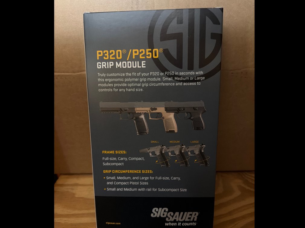 Image for Perfect Fit Sig P320 / P250 Grip Module