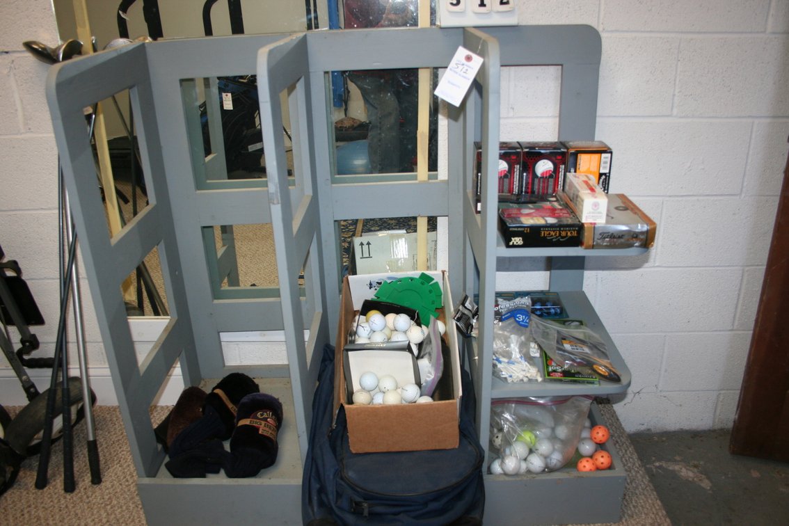 Image for Club Stand, Golf Balls, Tees