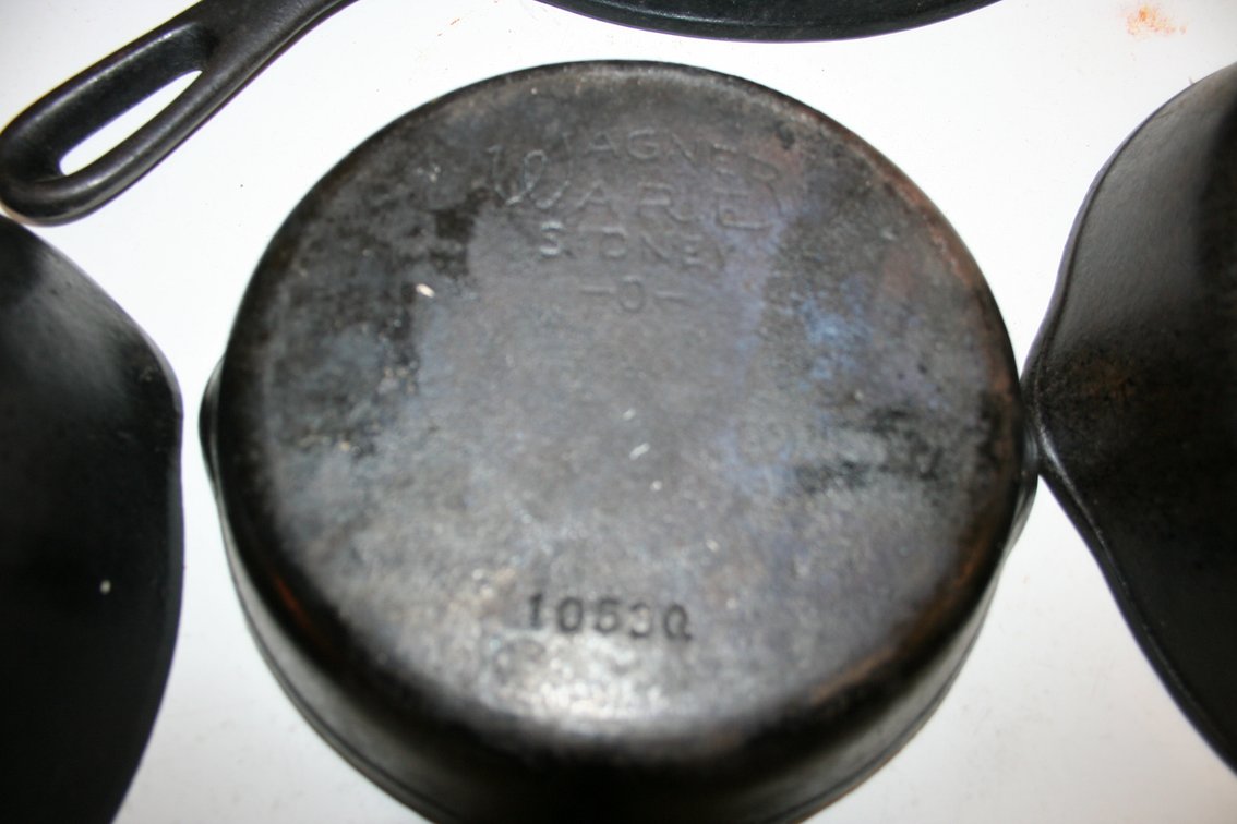 Image for Vintage Cast Iron Skillets - 2 Wagners and 9
