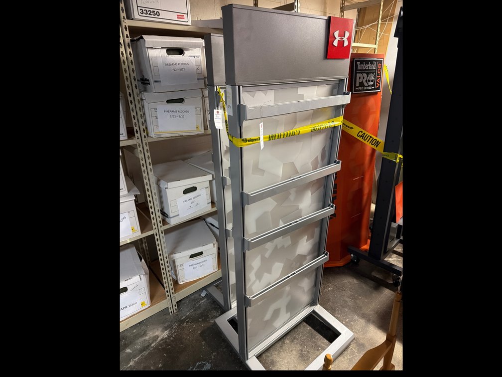 Image for Two under Armour display racks