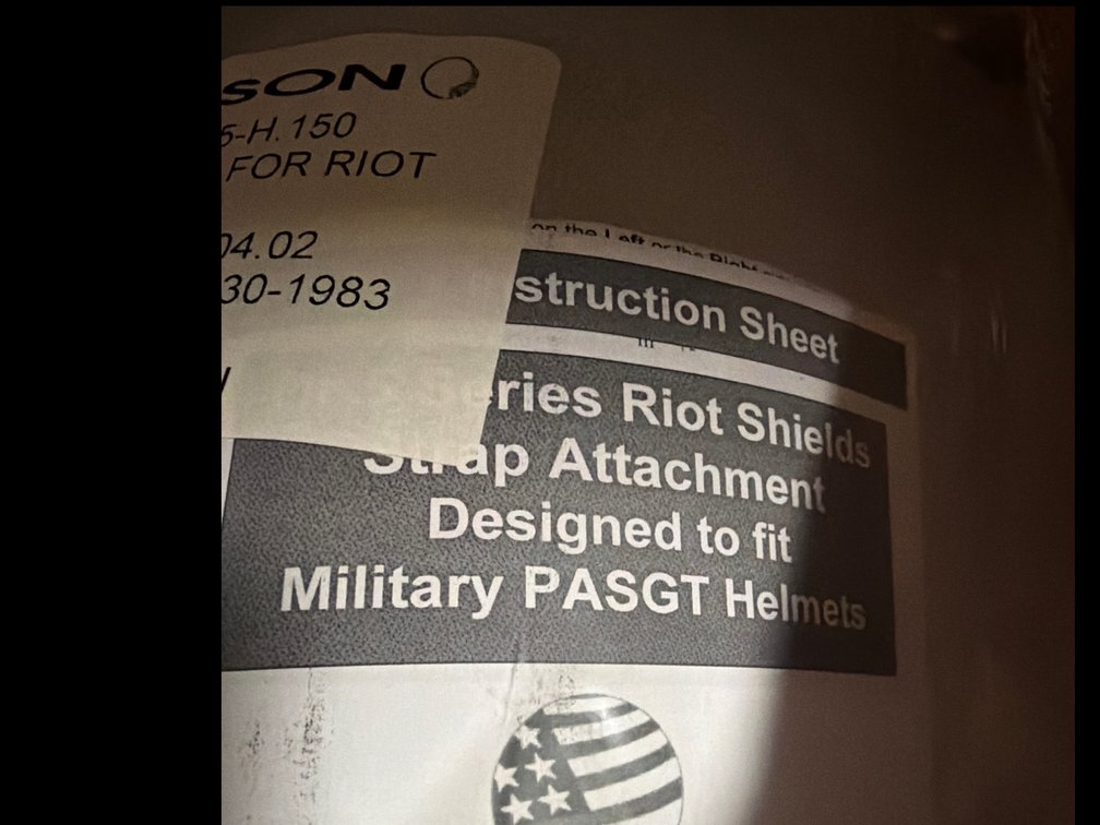 Image for Face shield for riot