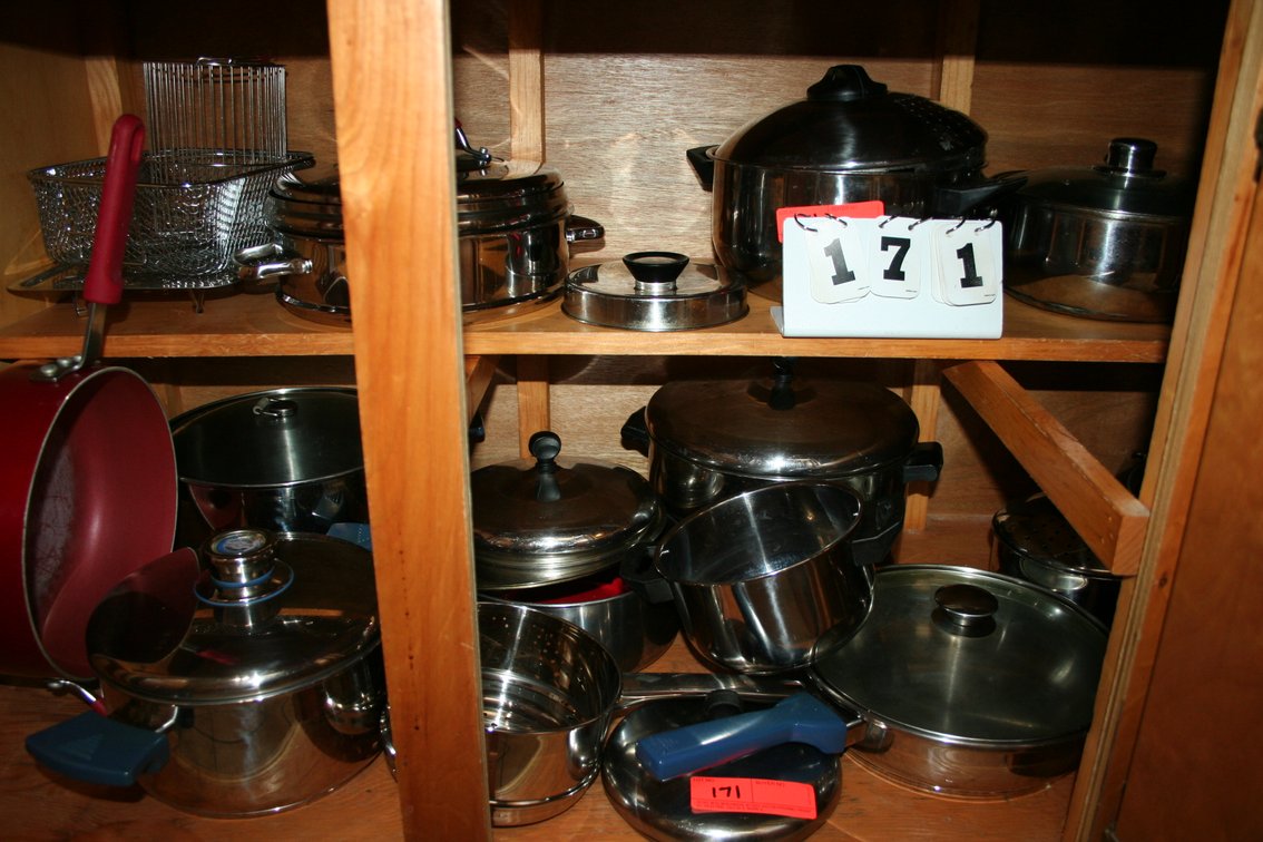 Image for Stainless pots & pans