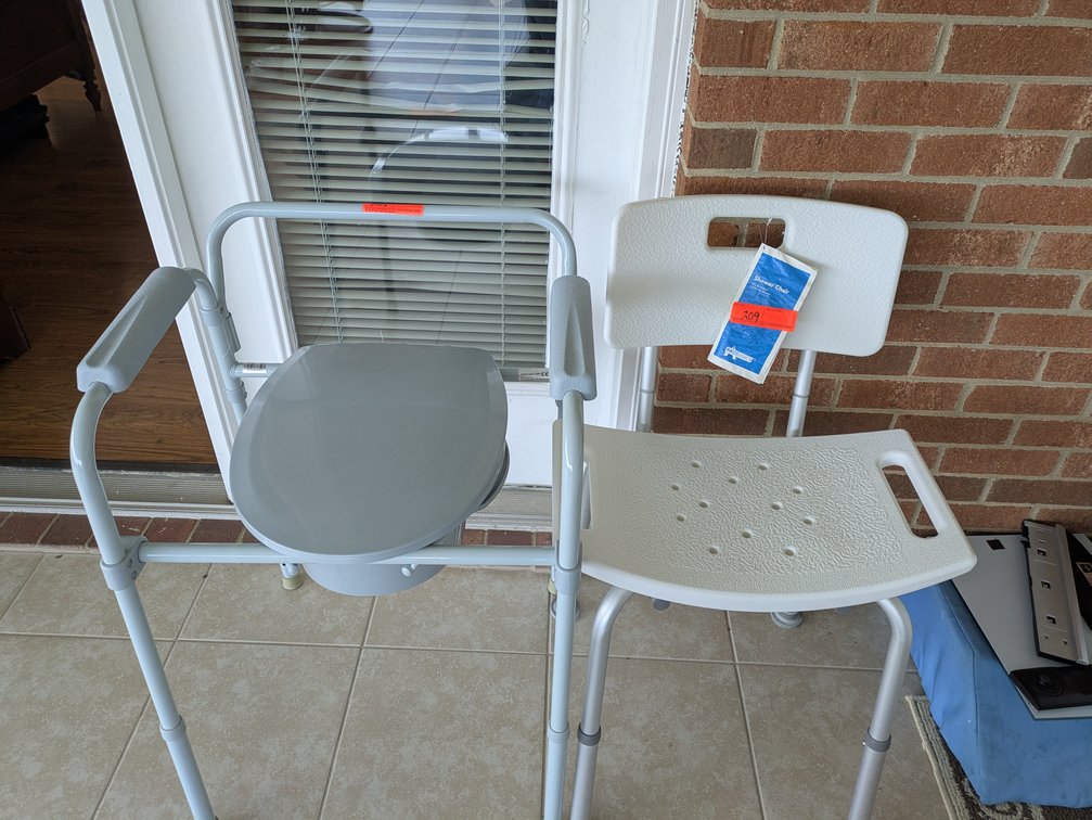 Image for Shower chair, potty chair  (NEW)