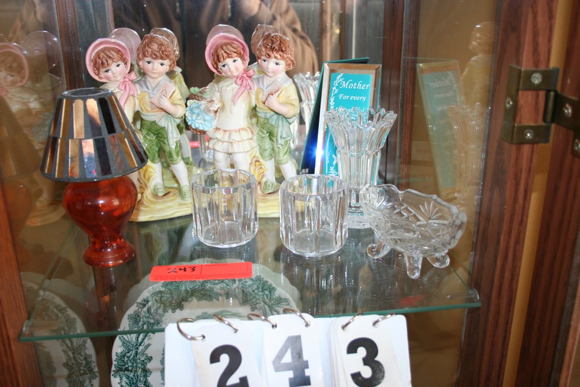 Image for Glass & misc figurines