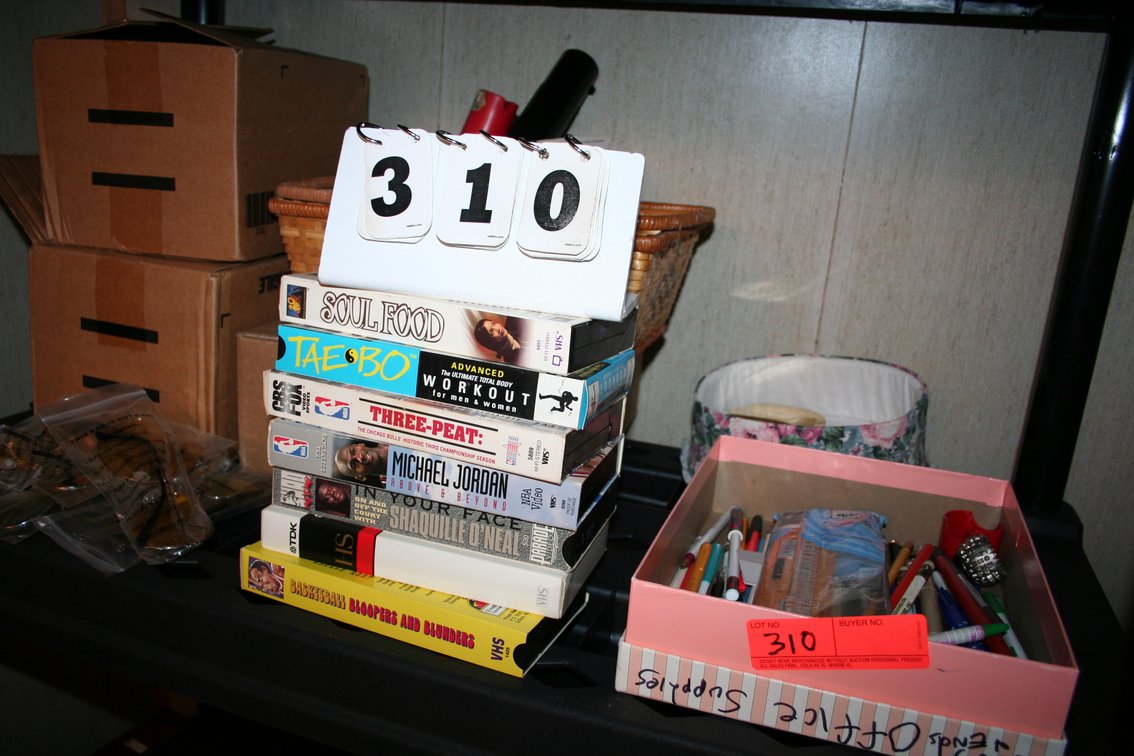 Image for Travel cooler, copier, shelf, misc items