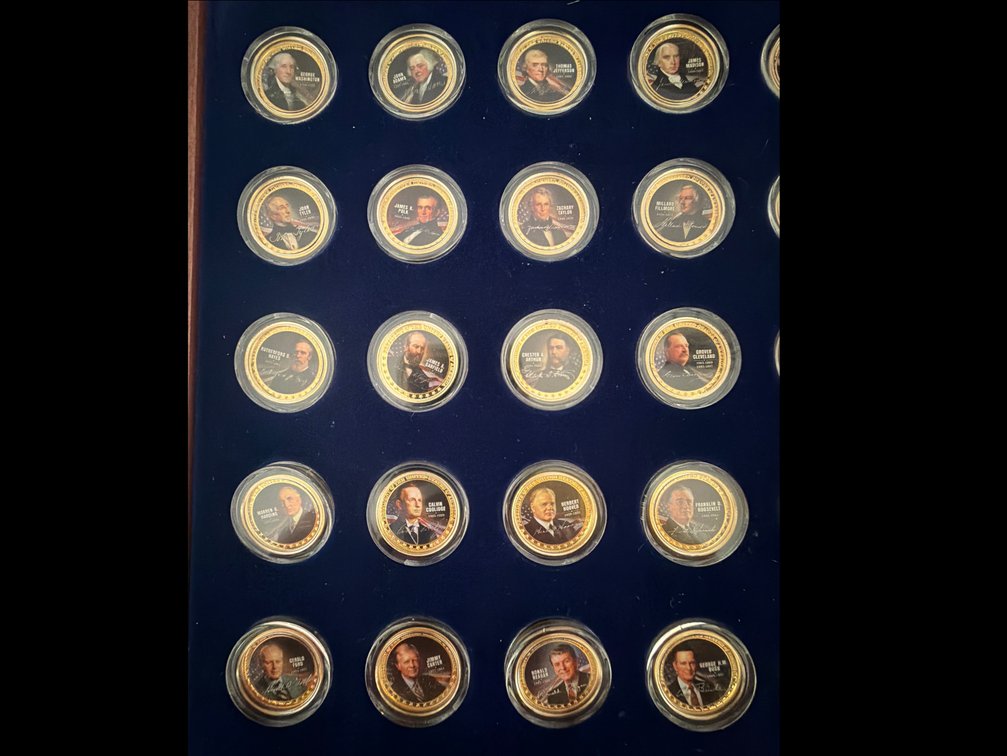 Image for Commemorative Collection Pad Print Coins