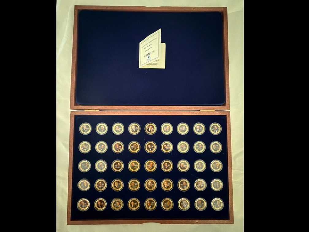 Image for Commemorative Collection Pad Print Coins