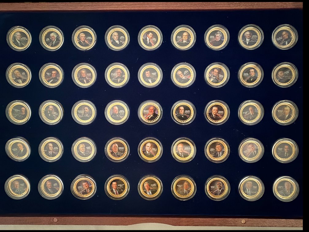Image for Commemorative Collection Pad Print Coins
