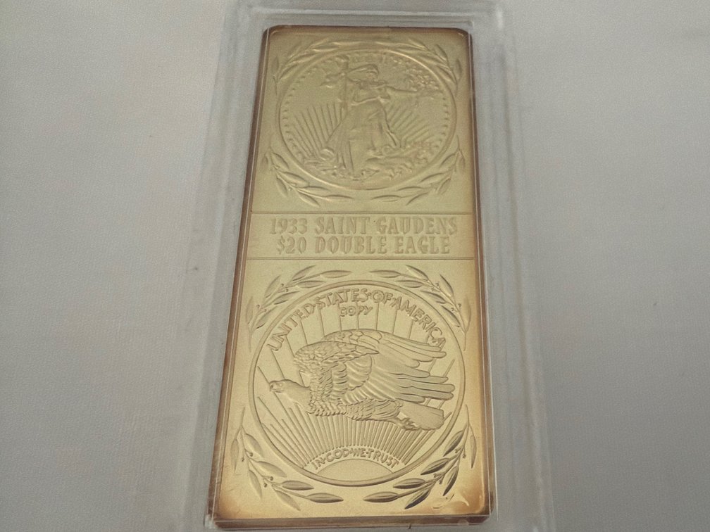 Image for Collection of  24K Gold Plated Ingots