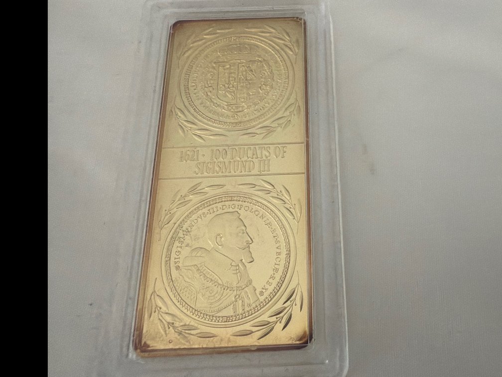 Image for Collection of  24K Gold Plated Ingots