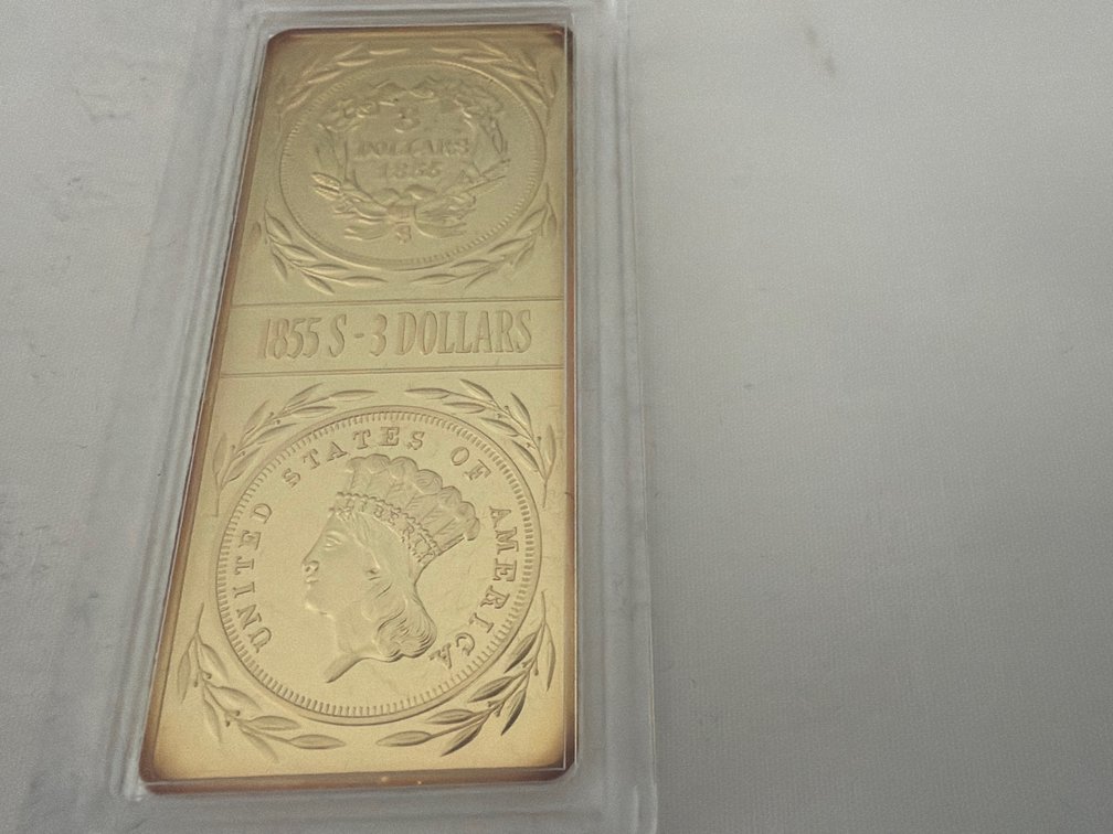 Image for Collection of  24K Gold Plated Ingots