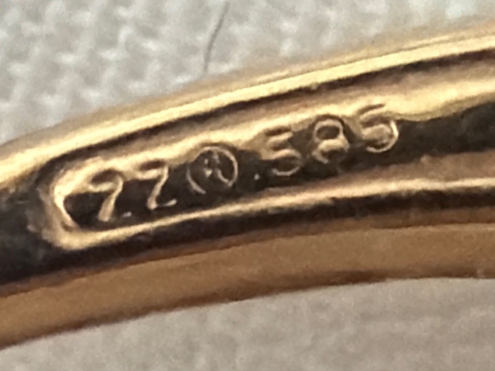 Image for 14K Yellow Gold, Oval, Pierced, Puffed, Hoop Earring