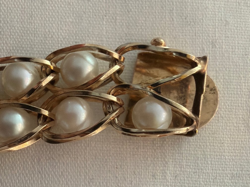 Image for 14K Yellow Gold, 7.0 inch long Double Strand 