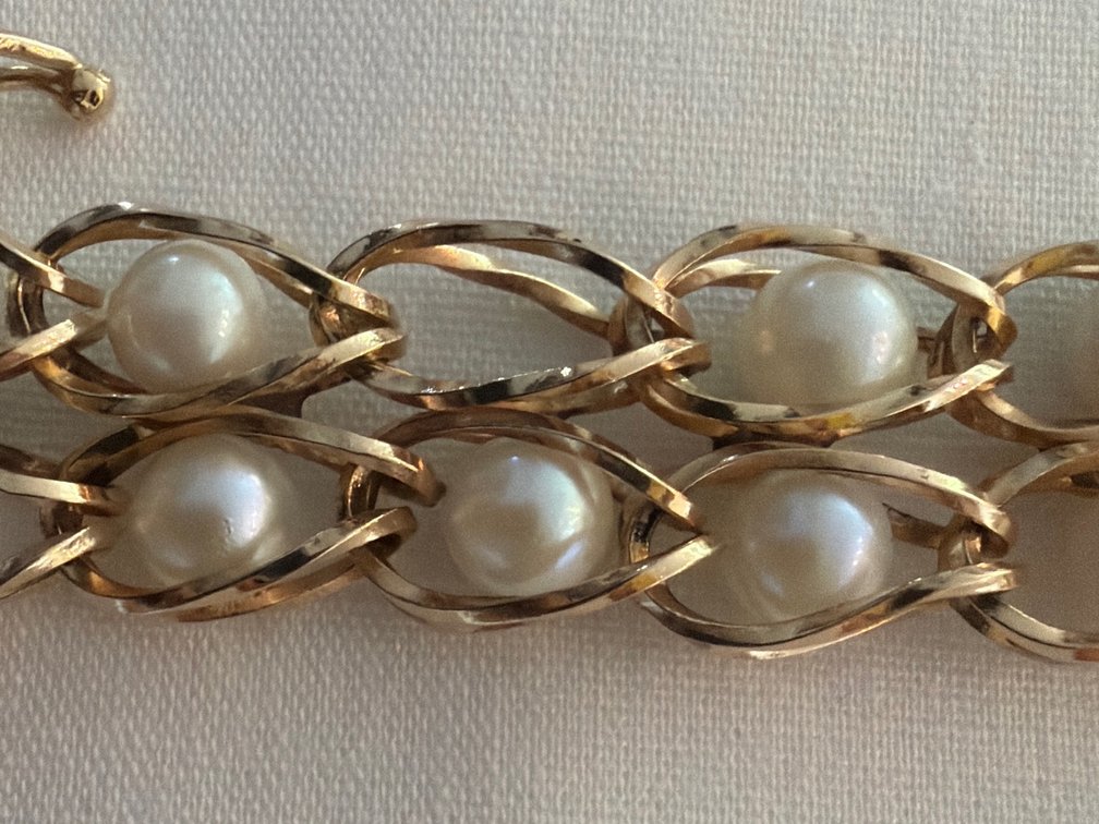 Image for 14K Yellow Gold, 7.0 inch long Double Strand 