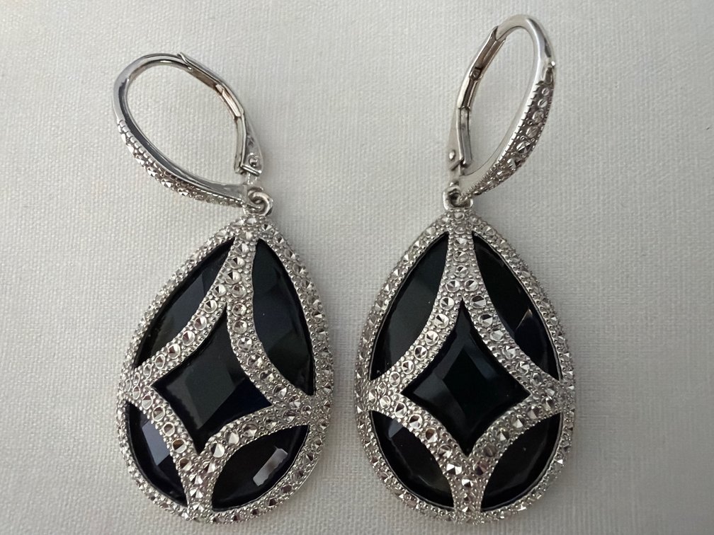 Image for Sterling Silver suite of Earring, Pendant, Bracelet,