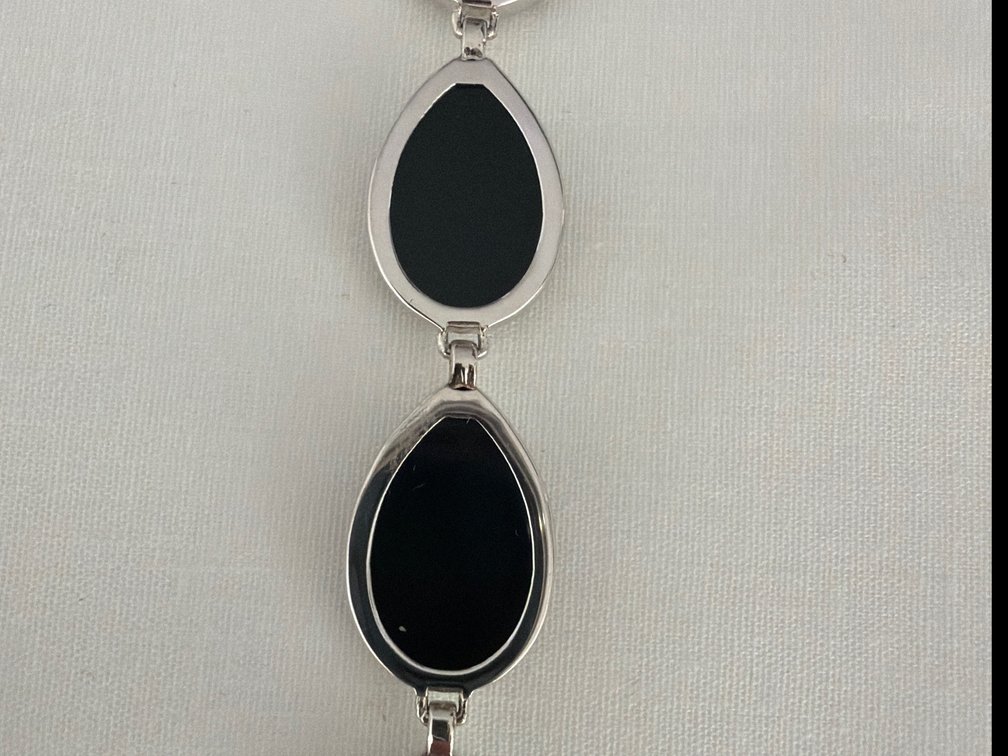 Image for Sterling Silver suite of Earring, Pendant, Bracelet,