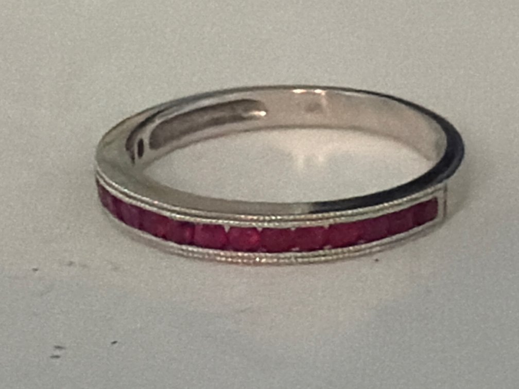 Image for 14K White Gold  Wedding Band Ring