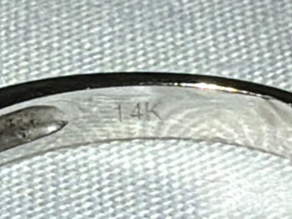 Image for 14K White Gold  Wedding Band Ring