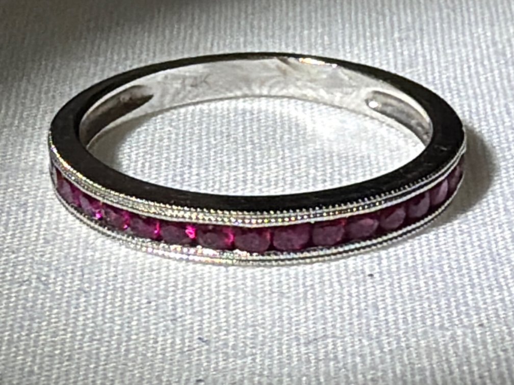 Image for 14K White Gold  Wedding Band Ring