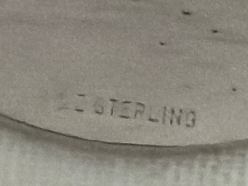 Image for Sterling Silver Disc pin mounting