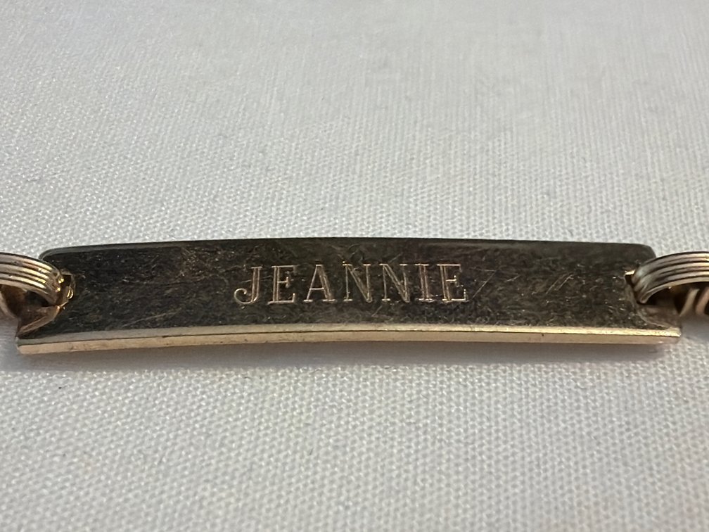 Image for Yellow Gold Filled, Identification Bracelet