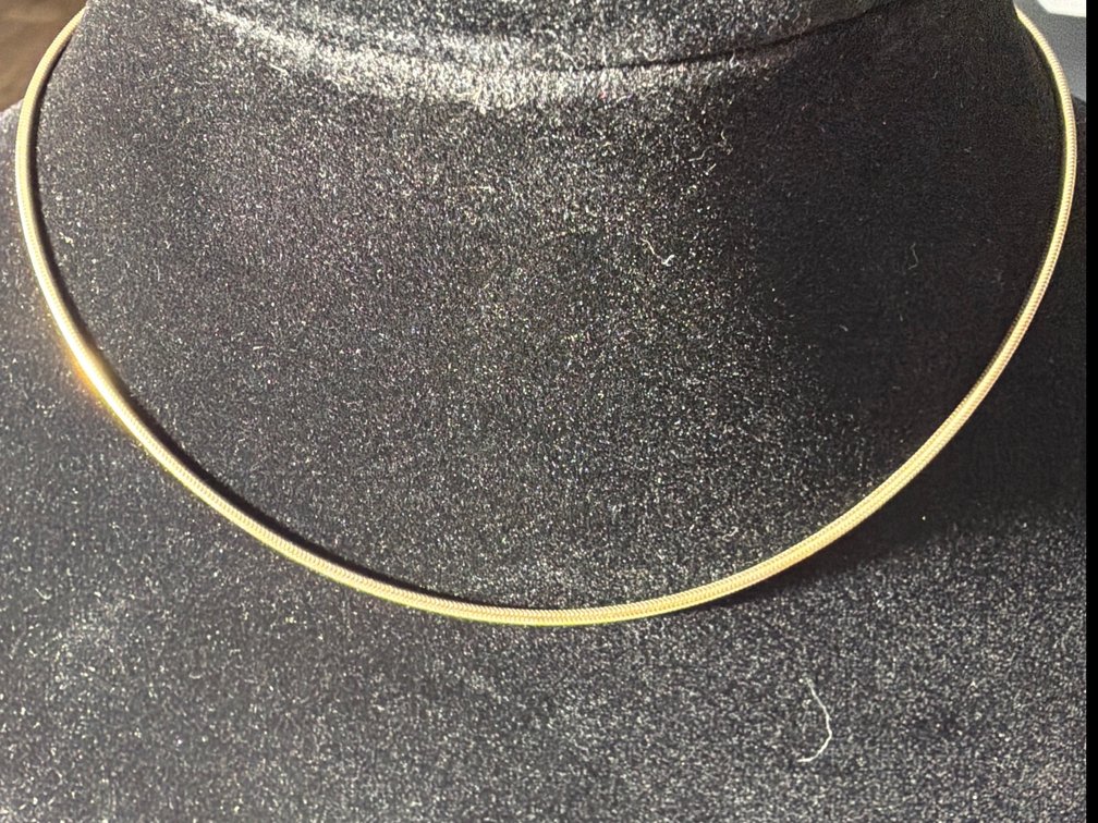 Image for 14K Yellow Gold, 15 inch Long Neck Chain