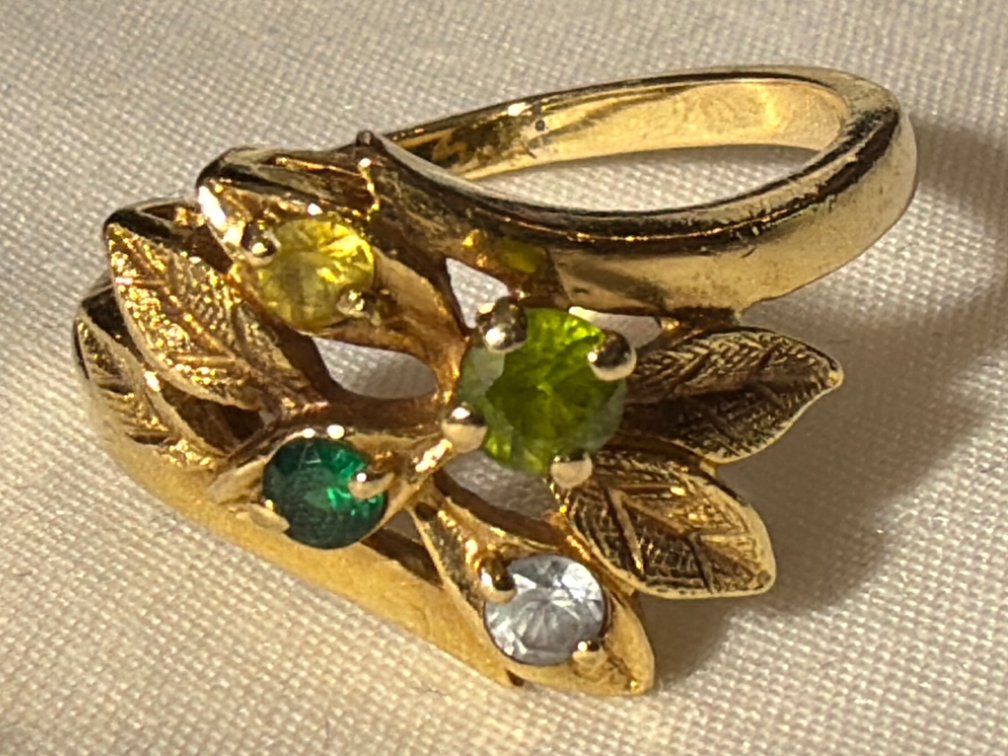 Image for 14K Yellow Gold, By-pass Ring