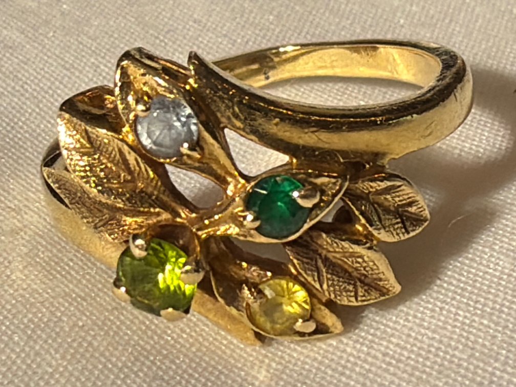 Image for 14K Yellow Gold, By-pass Ring