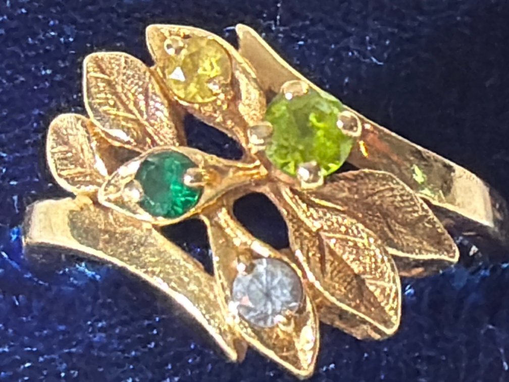 Image for 14K Yellow Gold, By-pass Ring