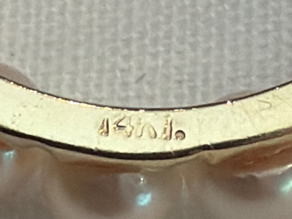 Image for 14K Yellow Gol, 23.0 mm wide Circle Pin