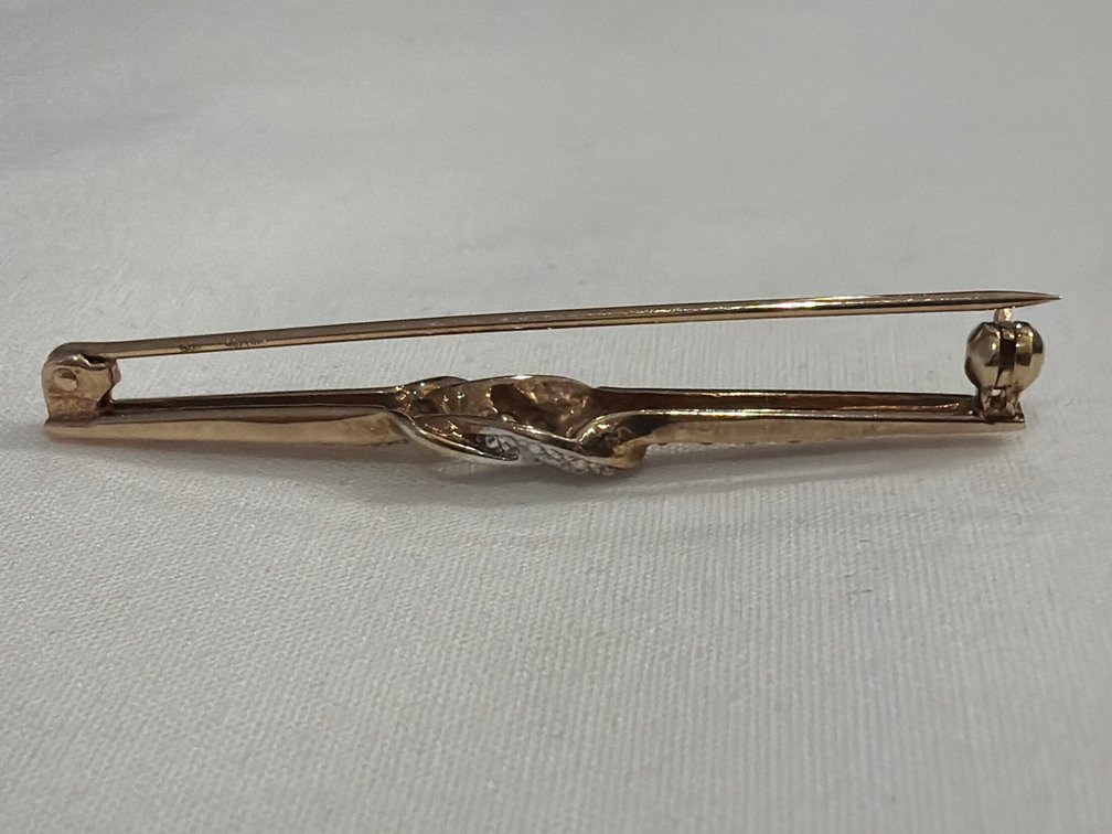 Image for 14K Yellow Gold, 50 mm long, 4.0 mm wide, Bar Pin