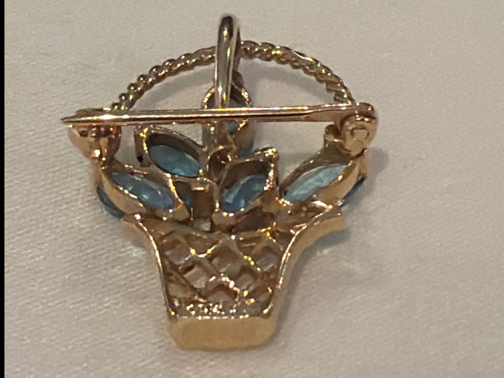 Image for Ladies 14K Yellow Gold Pin/Pendant