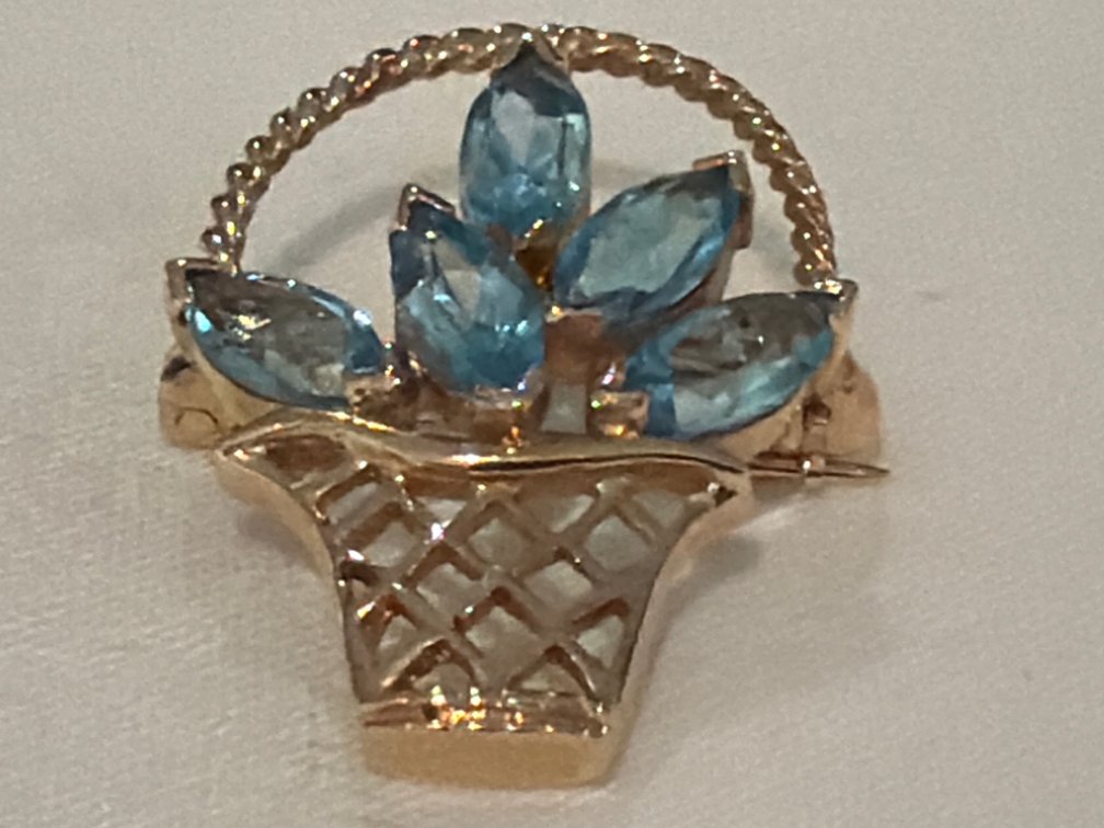 Image for Ladies 14K Yellow Gold Pin/Pendant