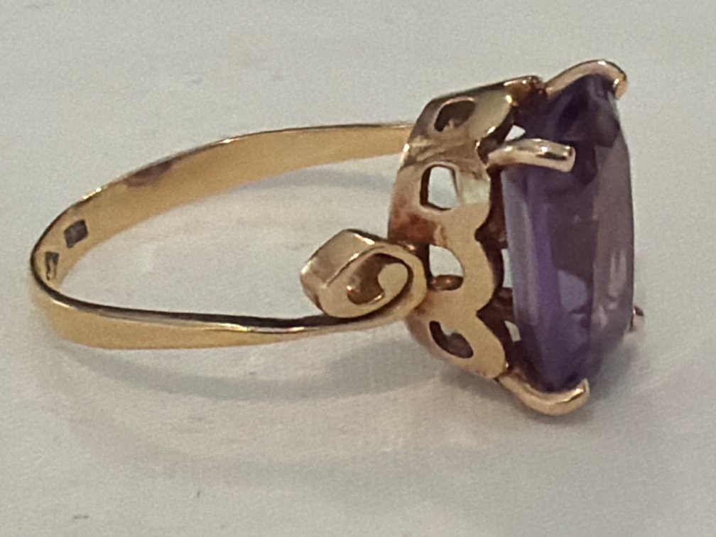 Image for 14K Yellow Gold, 4 Prong Ring Mounting