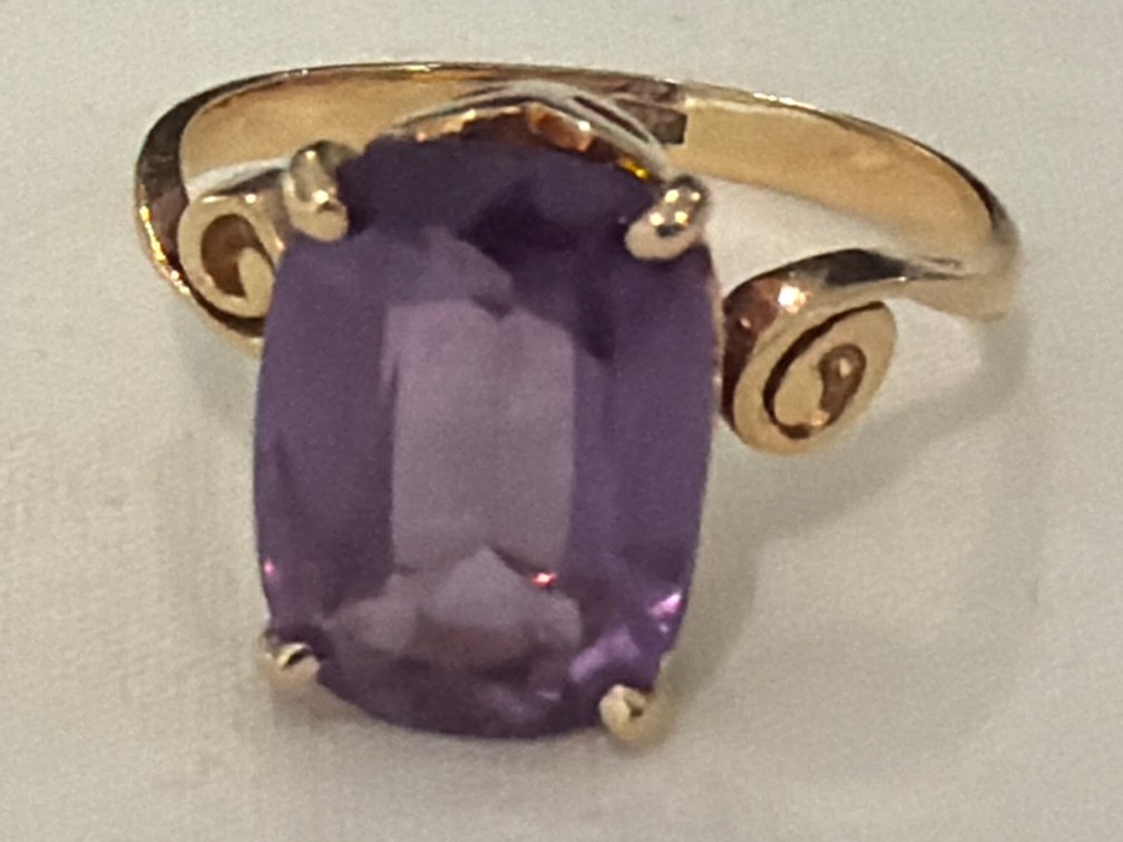 Image for 14K Yellow Gold, 4 Prong Ring Mounting