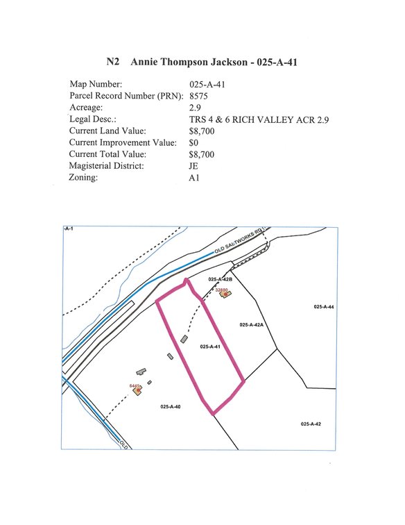 Image for NJ2 - 2.9 acres +/- on Old Saltworks Road, Tracts 4 and 6 Rich Valley