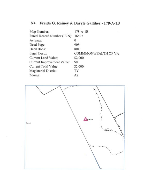 Image for NJ4 - Not specifically mapped; in the area of Reedy Creek Road