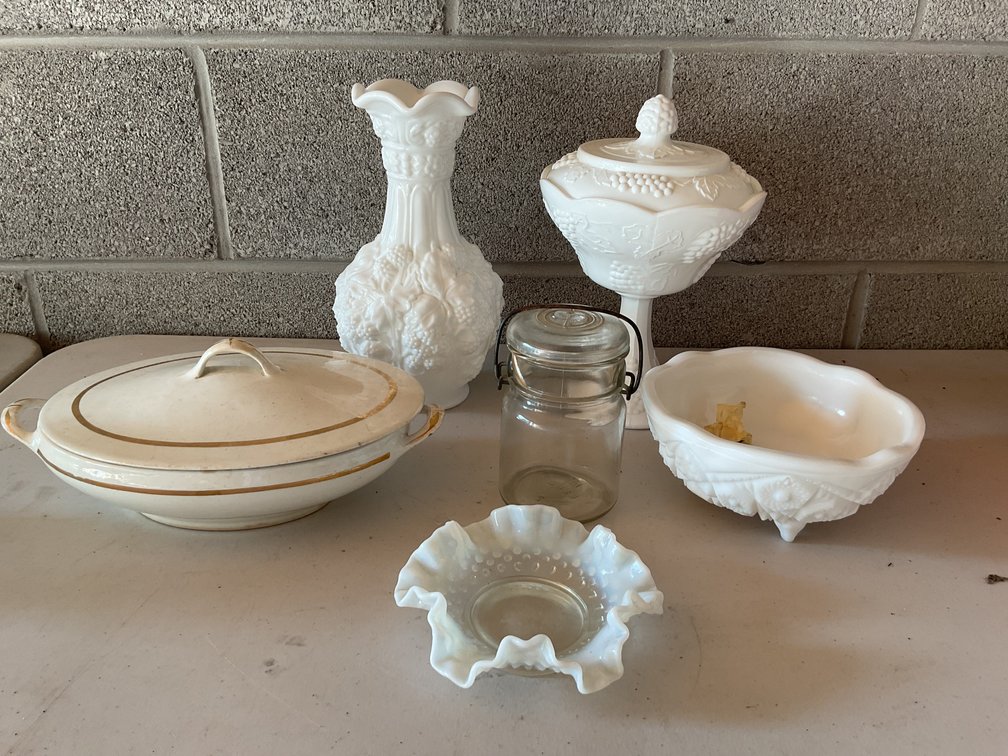 Image for Milk Glass and More