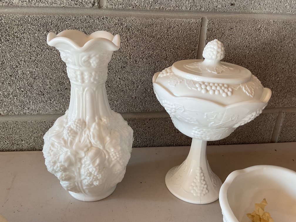 Image for Milk Glass and More