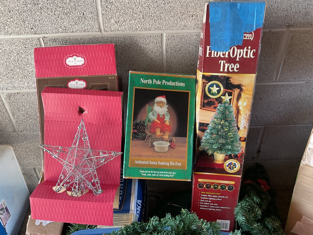 Image for Large Lot of Christmas Decorations